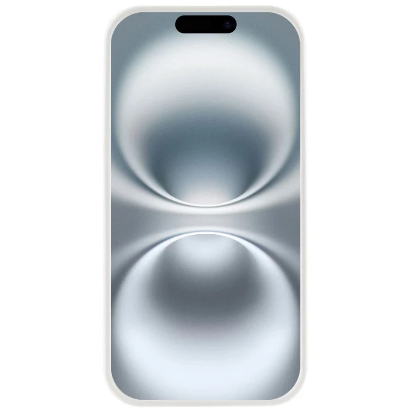 Чохол Silicone Case з захистом камери на Apple iPhone 16e (6.1") – Білий / White. Фото 2 з 4