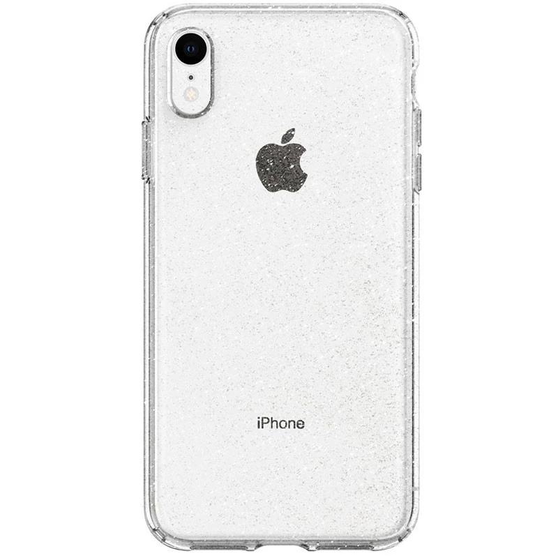 Прозорий чохол з блискітками Apple iPhone XR (6.1") фото 1 з 2