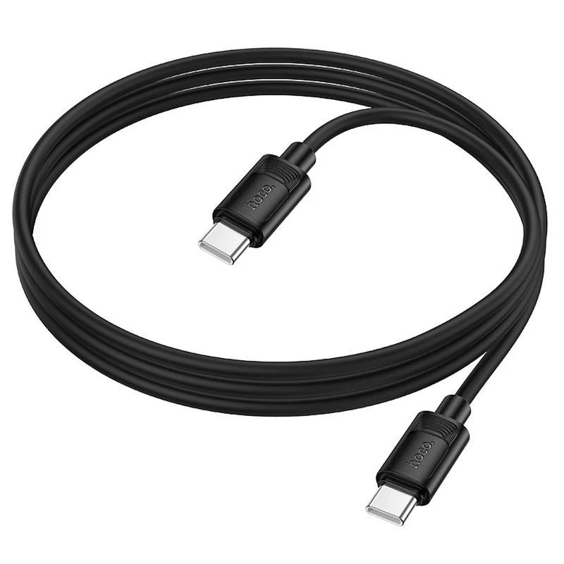 Дата кабель Hoco X122 Benefit Type-C to Type-C 60W (1m) – Black. Фото 4 з 4