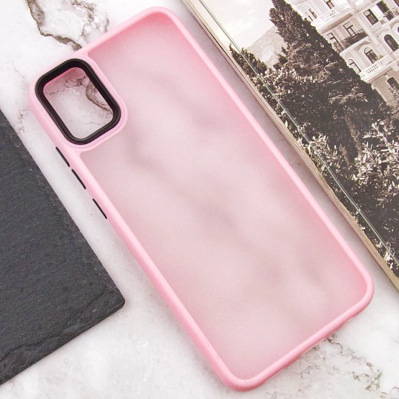 Чохол TPU+PC Lyon Frosted на Samsung Galaxy A07 – Pink. Фото 4 з 6