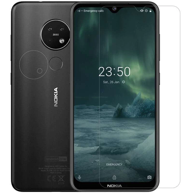 

Защитная пленка Nillkin Crystal (+ пленка на зад. камеру) для Nokia 6.2 / 7.2 (Анти-отпечатки), Антивідбитки