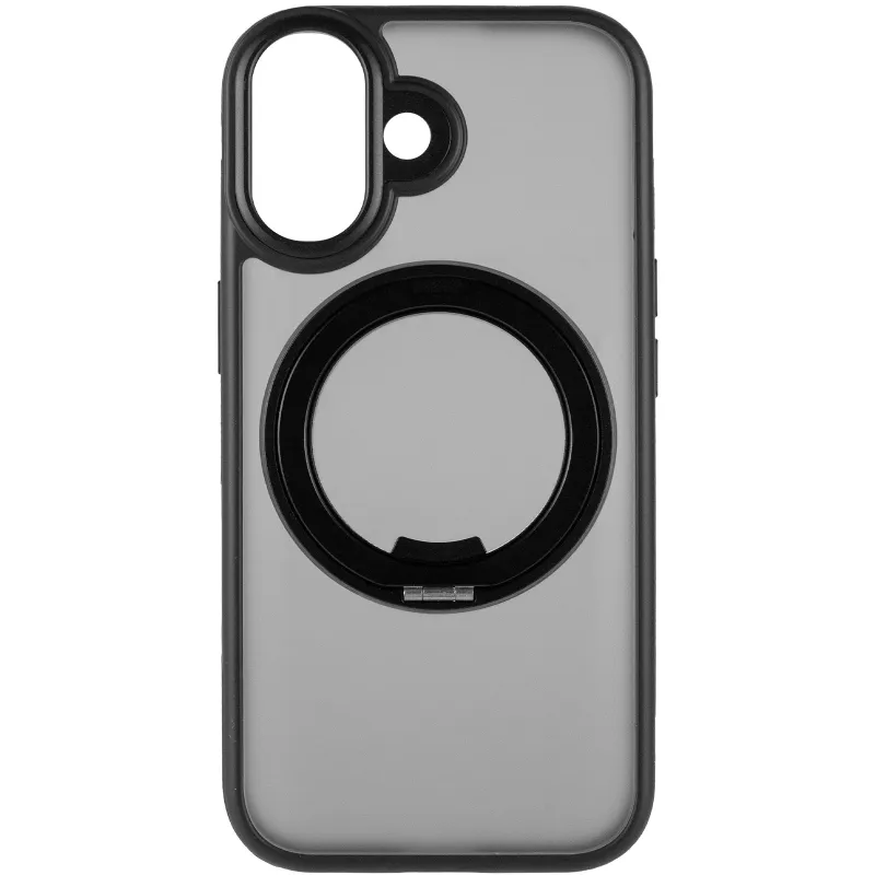 Чехол Ummi Stylish with MagSafe Ring для Apple iPhone 17 (6.3") – Black. Фото 4 из 11