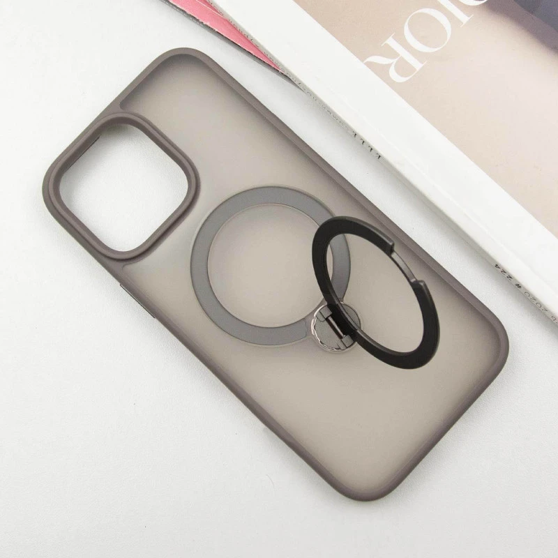 Чохол Ummi Colorful with MagSafe HQ Ring для Apple iPhone 15 (6.1") – Grey. Фото 3 з 6
