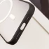 TPU+PC чохол Blueo Skin Friendly Frosted with MagSafe для Apple iPhone 16 Pro Max – Чорний / Біле кільце. Фото 4 з 5