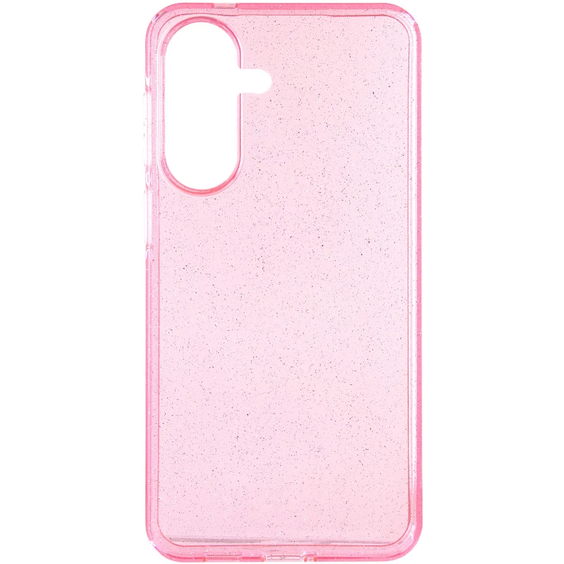 Блестящий силиконовый чехол на Samsung Galaxy A05s – Pink. Фото 12 из 16