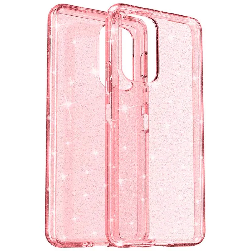 Блестящий силиконовый чехол на Xiaomi Redmi 17 – Pink. Фото 1 из 2