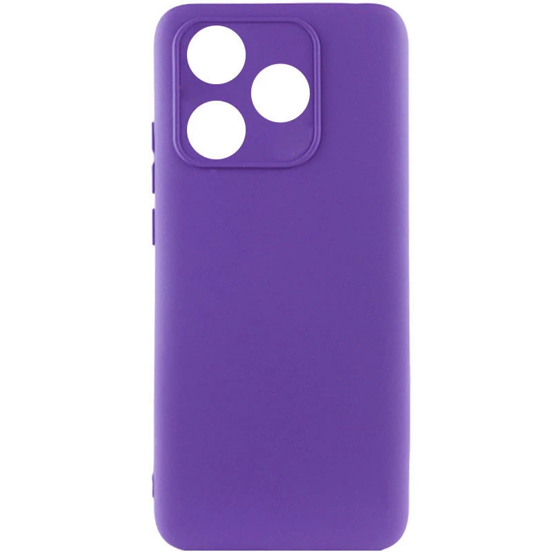 

Чехол Silicone Case Lakshmi Premium з закритою камерою на TECNO Spark 10 (Фиолетовый / Amethyst), Фіолетовий / amethyst