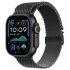 Ремінець Milanese Loop New Design для Apple Watch 42/44/45/46/49mm – Black. Фото 2 з 4