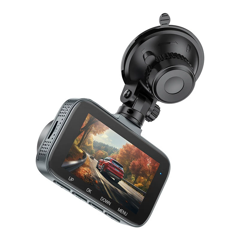 Відеореєстратор Hoco DV5 Driving recorder with 3-inch display – Iron gray. Фото 5 з 8