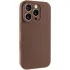 Чехол Silk Full Camera (AA) NO LOGO with Magnetic Fit для Apple iPhone 16 Pro Max – Коричневый / Brown. Фото 2 из 6