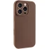 Чехол Silk Full Camera Protective (AA) NO LOGO для Apple iPhone 16 Pro – Коричневый / Brown. Фото 1 из 5