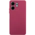 Кольоровий силіконовий чохол GETMAN із закритою камерою для Xiaomi Redmi 15 4G (Global) / 5G – Бордовий / Marsala. Фото 1 з 6
