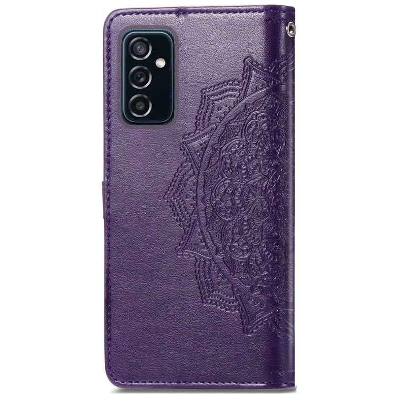 Шкіряний чохол-книжка Art Case з візитницею для Samsung Galaxy A34 5G – Фіолетовий. Фото 5 з 5