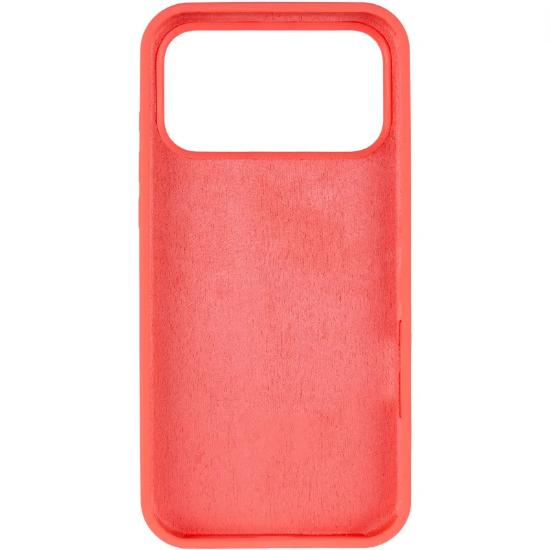 Чохол Silk Full Protective (AA) NO LOGO для Apple iPhone 17 Pro Max (6.9") – Кавуновий / Watermelon red. Фото 3 з 5