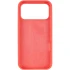 Чохол з закритим низом Silicone Case на Apple iPhone 17 Pro Max (6.9") – Кавуновий / Watermelon red. Фото 3 з 5