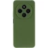 Чохол Silicone Case Lakshmi Plus з закритою камерою на Xiaomi Redmi 14C / Poco C75 – Зелений / Dark green. Фото 5 з 7