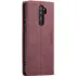 Шкіряний чохол-книжка CaseMe Velvet Nubuck для Xiaomi Redmi Note 8 Pro – Red. Фото 4 з 5