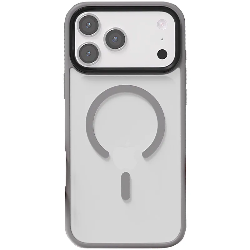 Чохол Ummi Colorful with Magnetic Fit для Apple iPhone 18 Pro (6.3") – Сірий / Grey. Фото 2 з 3
