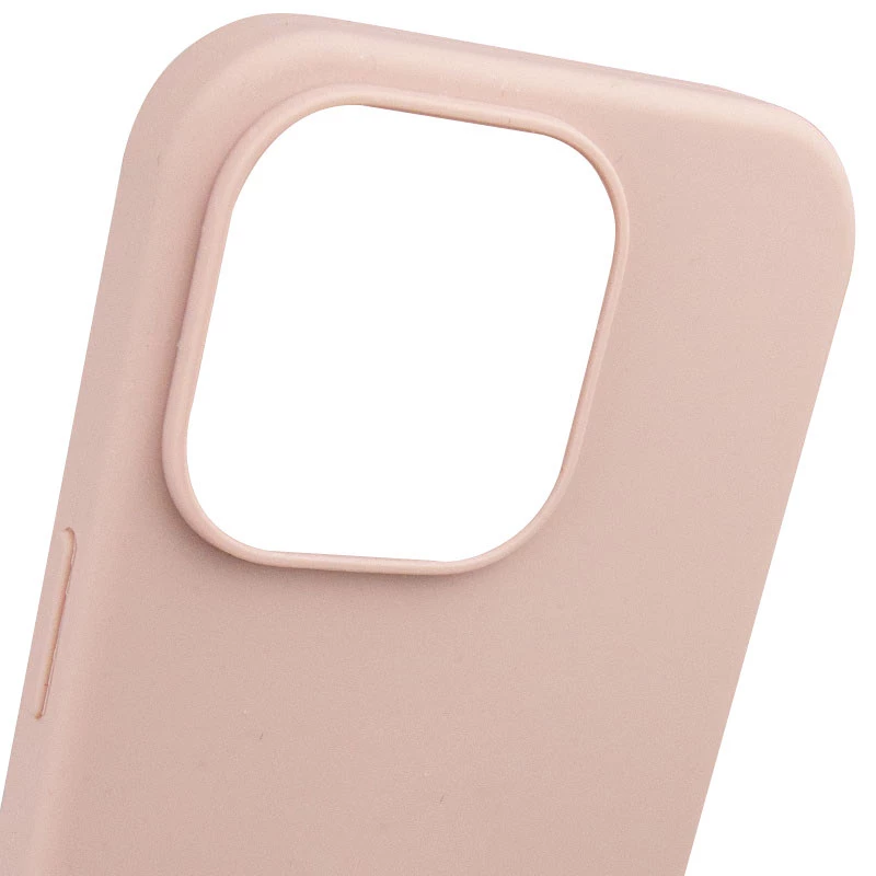 Чохол з закритим низом Silicone Case на Apple iPhone 13 Pro (6.1") – Рожевий / Pink Sand. Фото 8 з 8