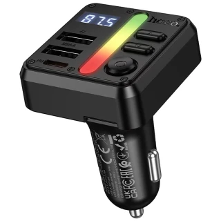 АЗП FM модулятор Hoco E89 Libre 45W (1USB-A/1C) фото 1 з 1