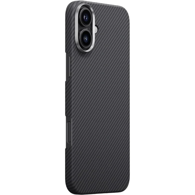 Чехол PC Carbon Protection Slim with MagSafe для Apple iPhone 17 (6.3") фото 1 из 1