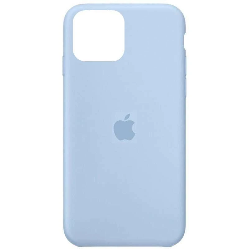 Чехол Silicone Case с закрытым низом для Apple iPhone 13 Pro Max (6.7") – Голубой / Baby Blue. Фото 1 из 1