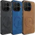TPU+PC чохол Nappa Texture Magnetic Case для Xiaomi 17T Pro фото 1 з 1