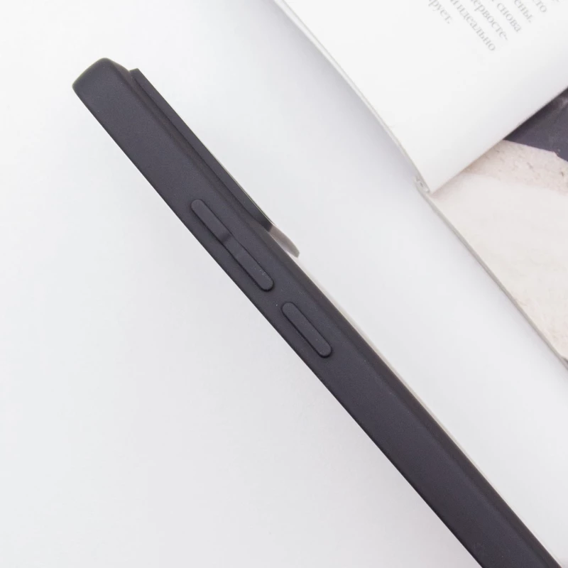 Чохол Silicone Case Lakshmi з закритою камерою на Xiaomi Poco X6 – Чорний / Black. Фото 7 з 8