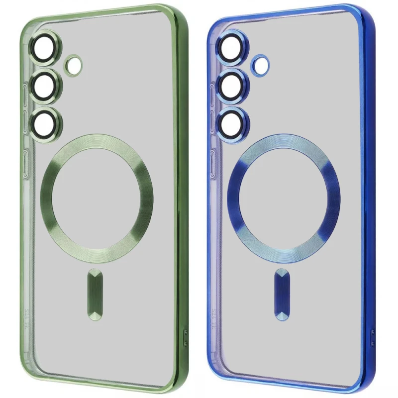 Хромовый TPU чехол с MagSafe для Samsung Galaxy S25 FE фото 1 из 1