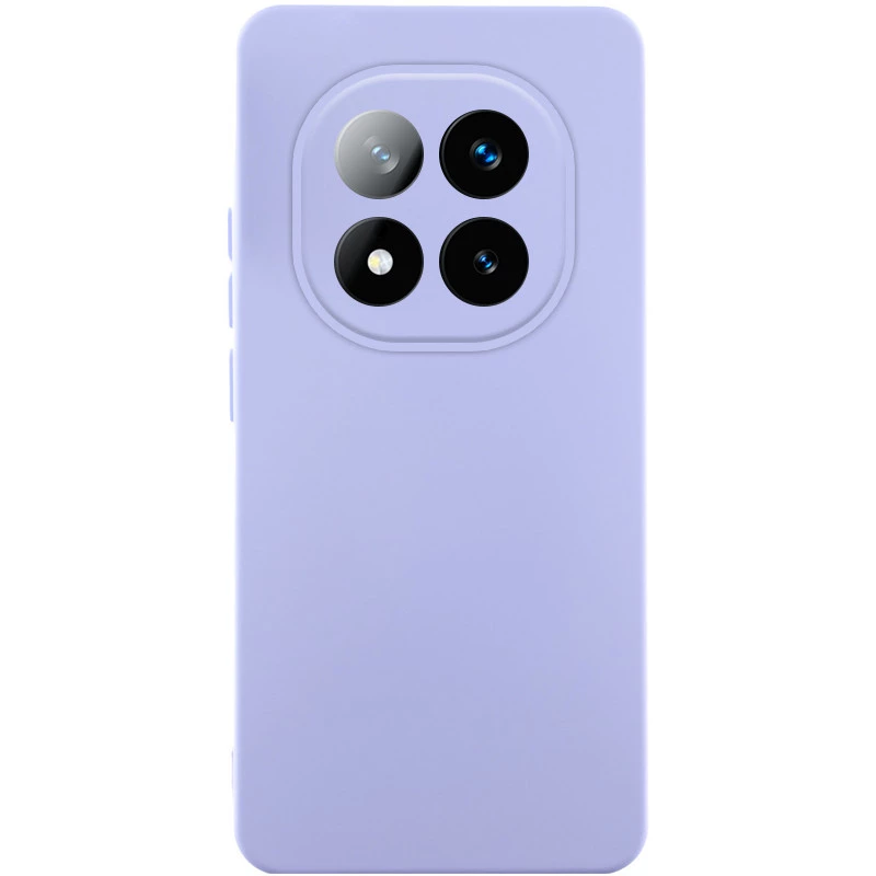 Чохол Silicone Case Lakshmi Premium з закритою камерою на Xiaomi Redmi Note 14 Pro 5G – Бузковий / Dasheen. Фото 1 з 4
