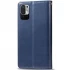 Чохол-книжка GETMAN галант на Xiaomi Redmi Note 10 5G – Синій. Фото 2 з 4