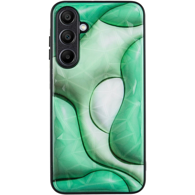 TPU+PC чехол Prisma BubbleGum для Samsung Galaxy A05s – 3D Green. Фото 4 из 10