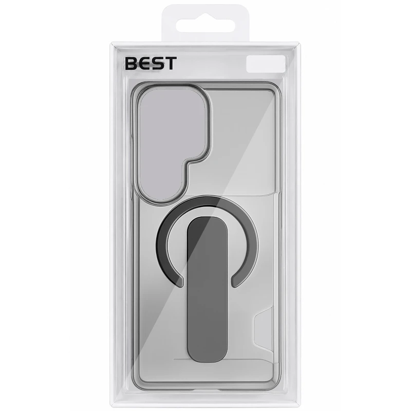 Чохол PC Soft Mist with Magnetic Fit для Samsung Galaxy S24 – Black. Фото 3 з 8