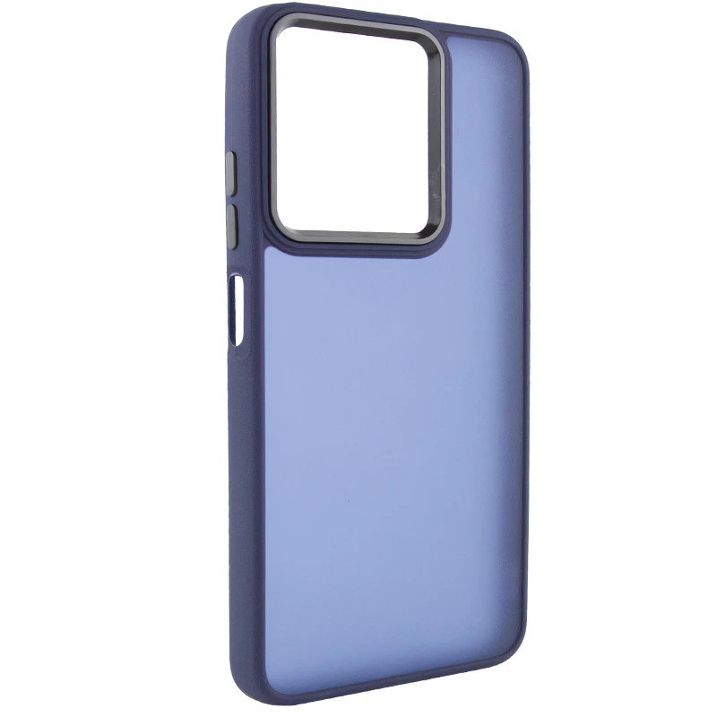 Чехол TPU+PC Lyon Frosted на TECNO Spark Go 2024 – Синий / Navy Blue. Фото 1 Чехол TPU+PC Lyon Frosted на TECNO Spark Go 2024 – Синий / Navy Blue. Фото 1 из 2