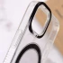TPU чехол с цветной окантовкой камеры с MagSafe для Apple iPhone 14 (6.1") – Черный. Фото 7 из 7
