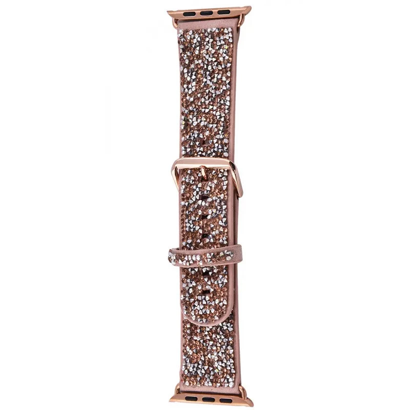 

Ремінець Bling World Rock Diamond для Apple Watch 38/40/41mm (Рожевий)