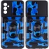 Ударостойкий чехол камуфляж Serge Ring со шторкой для камеры для Samsung Galaxy M13 4G – Синий / Army Blue. Фото 1 Ударостойкий чехол камуфляж Serge Ring со шторкой для камеры для Samsung Galaxy M13 4G – Синий / Army Blue. Фото 1 из 6
