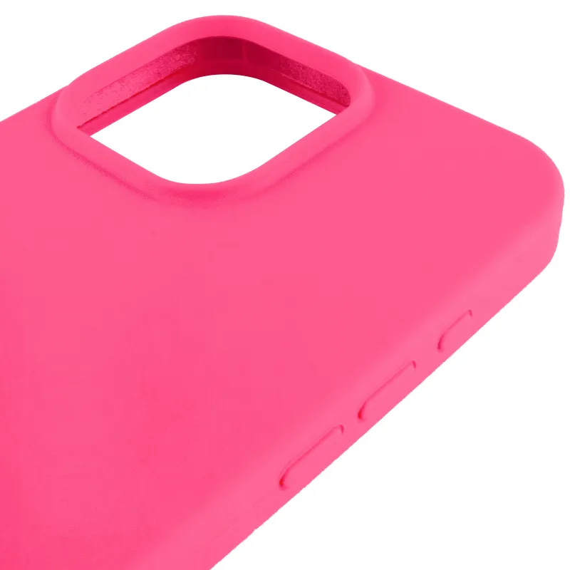 Чехол Silk Full Protective (AA) NO LOGO для Apple iPhone 16 Pro Max – Розовый / Barbie pink. Фото 9 из 11