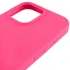 Чохол з закритим низом Silicone Case на Apple iPhone 16 Pro – Рожевий / Barbie pink. Фото 11 з 12