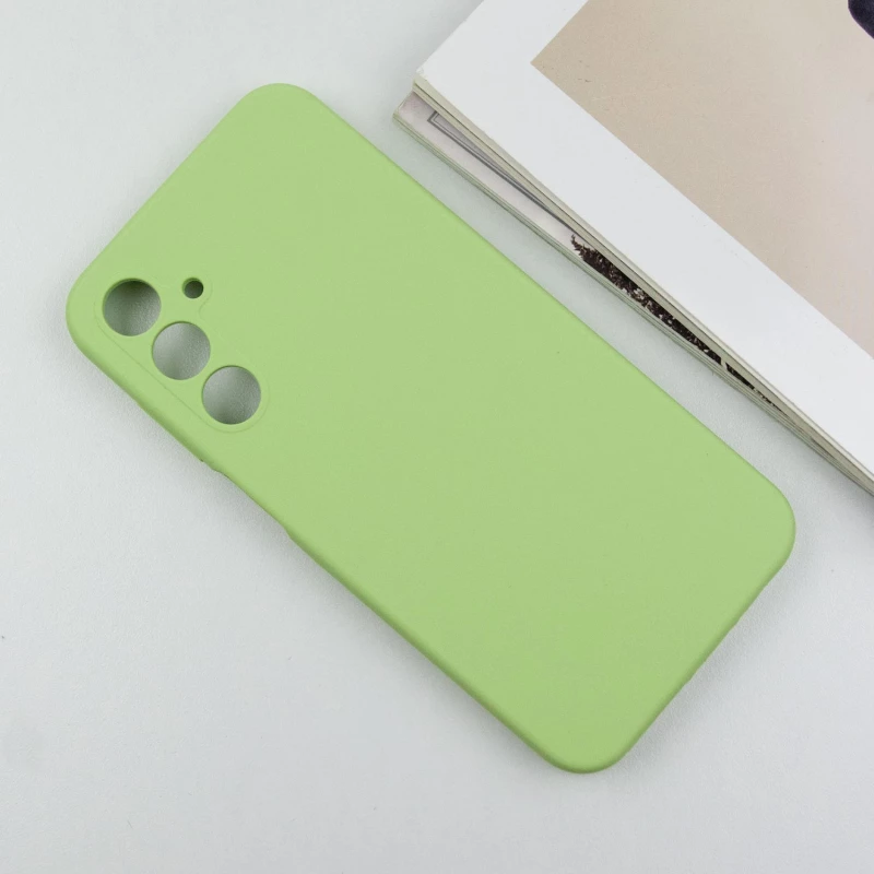 Чохол Silicone Case Lakshmi Plus з закритою камерою на Samsung Galaxy A25 5G – Зелений / Pistachio. Фото 5 з 12