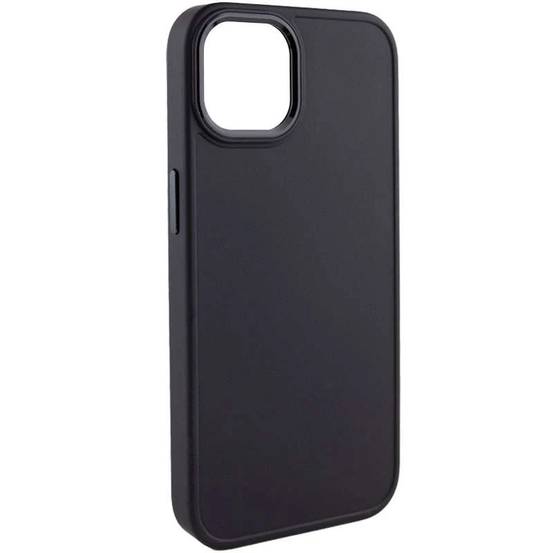 

TPU чехол Bonbon с металлическими кнопками для Apple iPhone 11 (6.1") (Черный / Black), Чорний / black