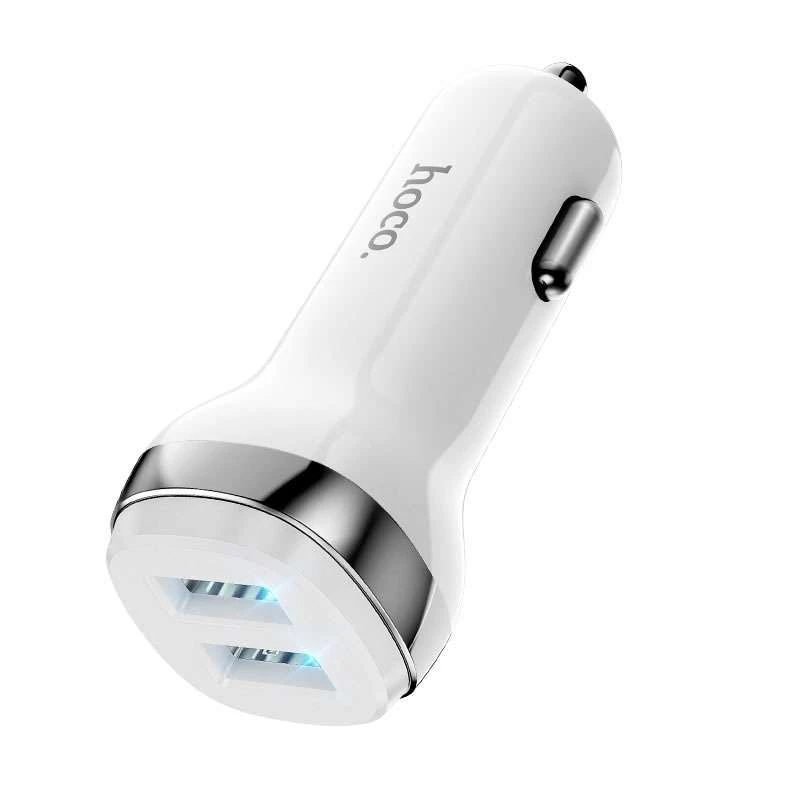 

АЗУ Hoco Z40 (2USB 2.4A) (Белый), Білий