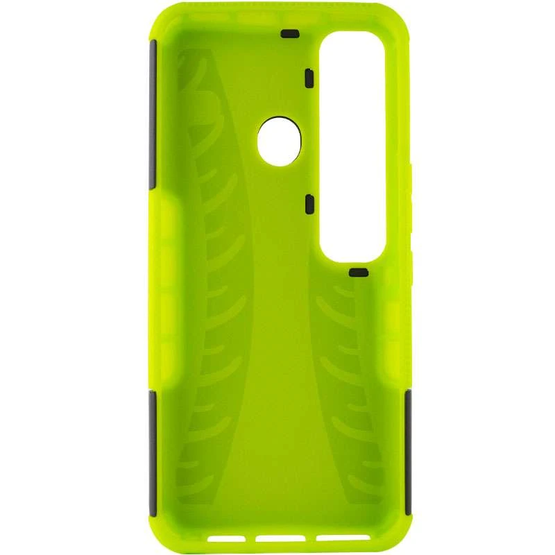 Протиударний чохол Protective з кільцем на TECNO Spark 7 Pro – Салатовий. Фото 3 з 5