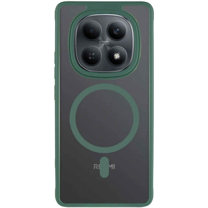 Чохол TPU Bloom with Magnetic Fit для Xiaomi Redmi Note 15 Pro 4G – Green. Фото 3 з 12