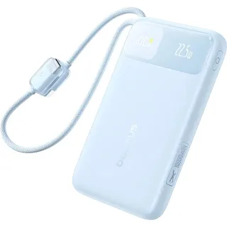 Портативное ЗУ Power Bank Baseus EnerFill FC11 PD22.5W with cable 10000 mAh (2USB-C) (E0027R) — Galaxy Blue