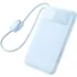 Портативний ЗП Power Bank Baseus EnerFill FC11 PD22.5W with cable 10000 mAh (2USB-C) (E0027R) – Galaxy Blue. Фото 1 з 4