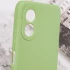 Кольоровий силіконовий чохол із захистом камери на Oppo A38 – Фісташковий. Фото 7 з 7