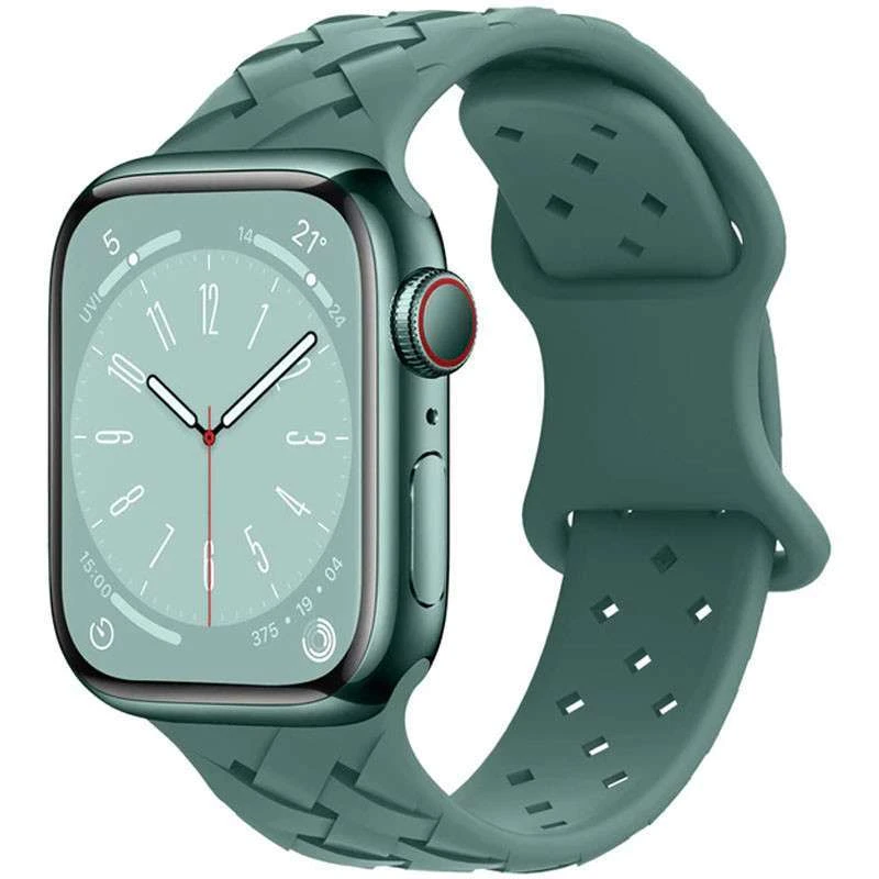 

Ремешок Hoco WA16 Flexible series Apple watch (42/44/45/49mm) (Pine green)