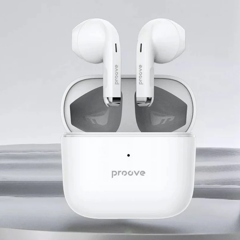 Бездротові TWS навушники Proove Mainstream – White. Фото 4 з 4