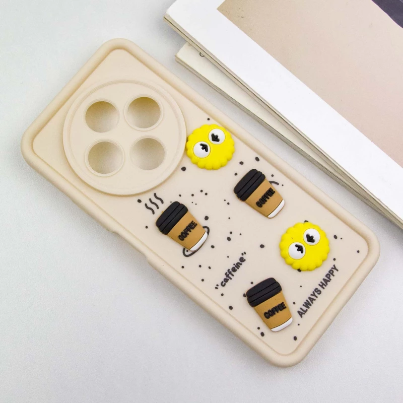 Чехол TPU Toys Case для Xiaomi Redmi 14C / Poco C75 – Sand / Always Happy. Фото 5 из 11